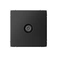 Розетка TV Оконечная без рамки Systeme Electric ArtGallery  1-м. базальт картинка